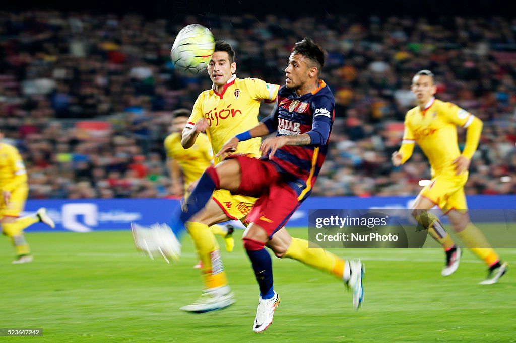 FC Barcelona v Sporting Gijon - La Liga