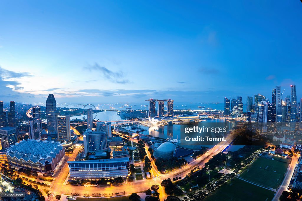 Panorama de Singapur