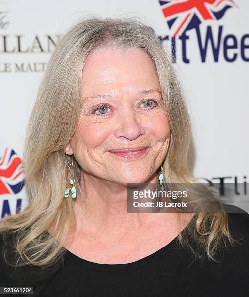 Judy Geeson attends BritWeek's 10th Anniversary with a performance of 'Murder, Lust and Madness' at the Wallis Annenberg Center for the Performing...