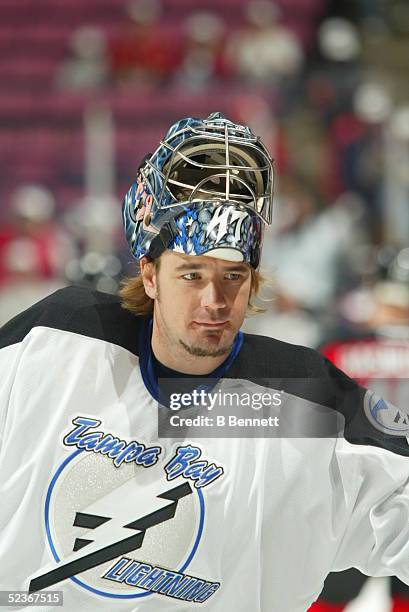 Player John Grahame of the Tampa Bay Lightning.