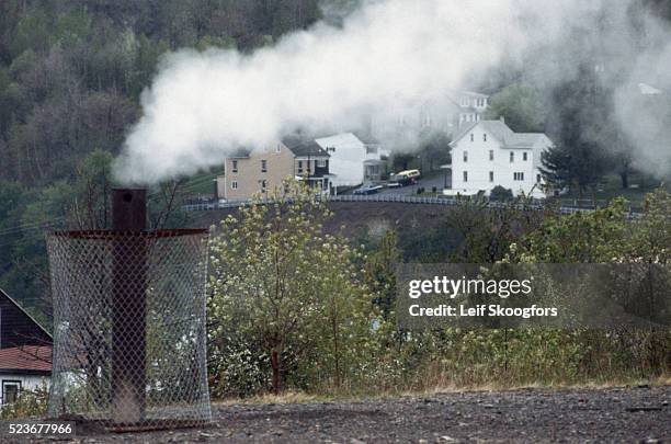 Environmental hazards in Centralia have been caused by seams of uncontrolled underground coal burning. The town of Centralia had to be evacuated...