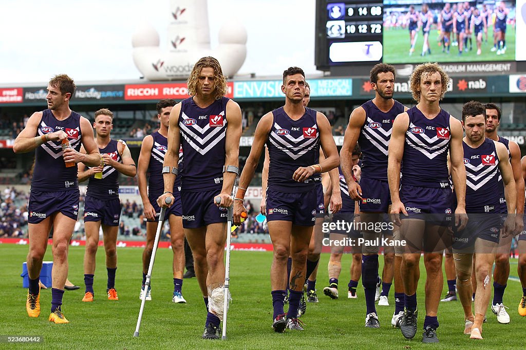 AFL Rd 5 - Fremantle v Carlton