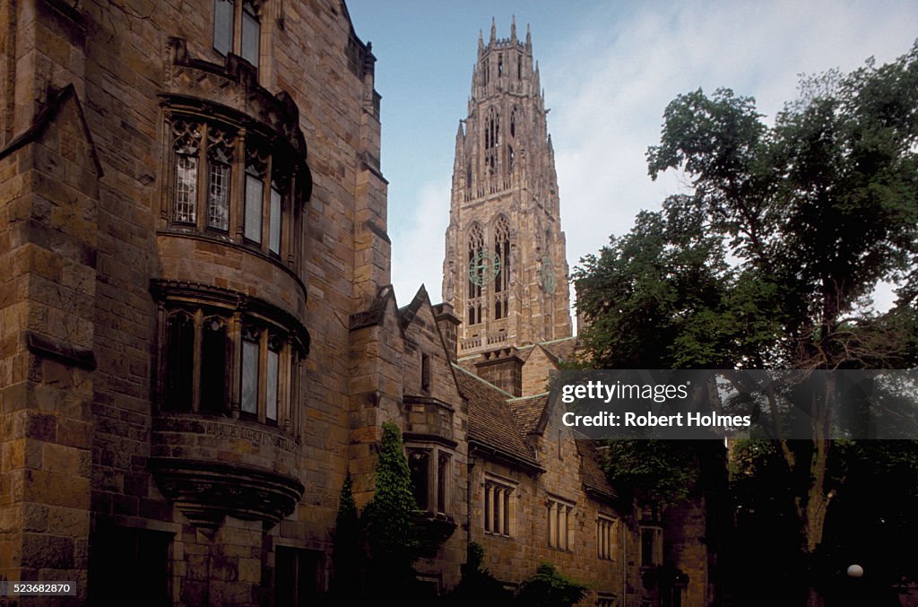 Clock Tower at Yale University