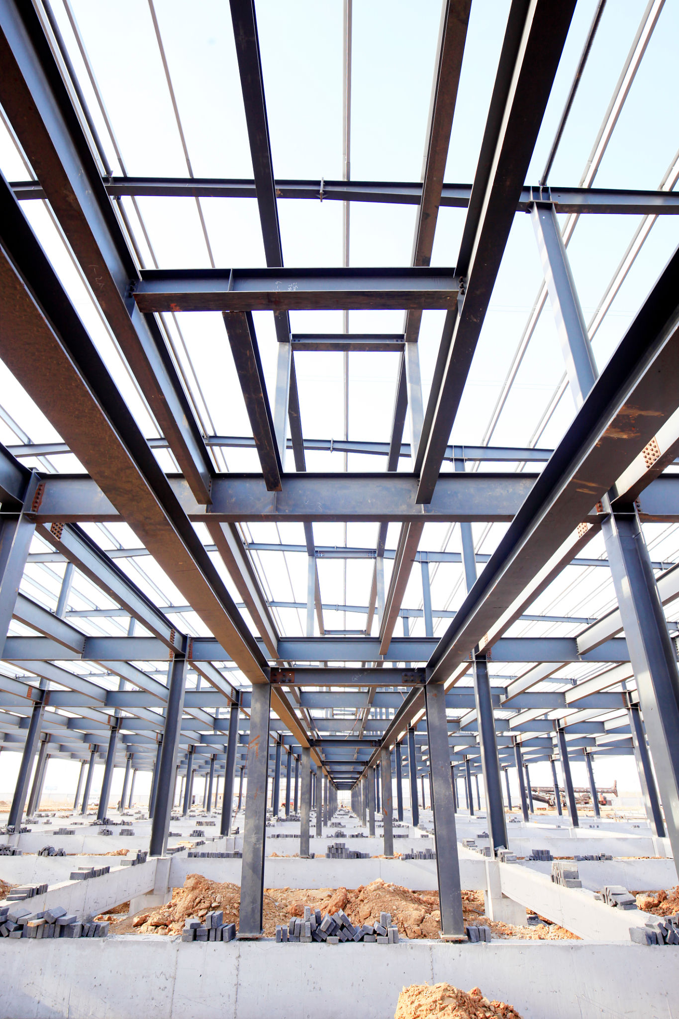 modern steel building