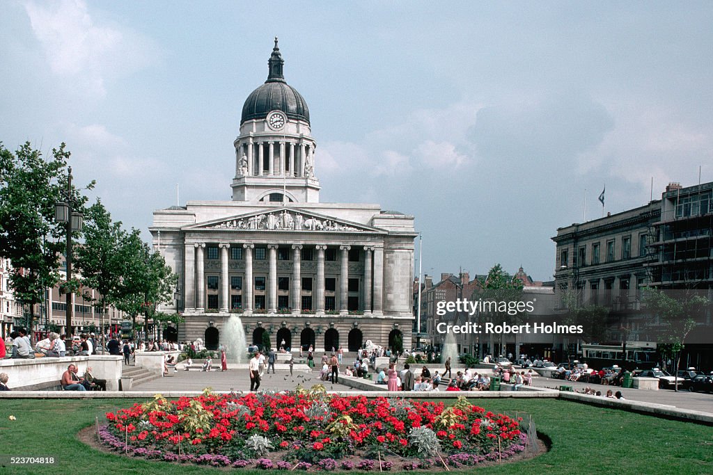 Council House and Square in Nottingham