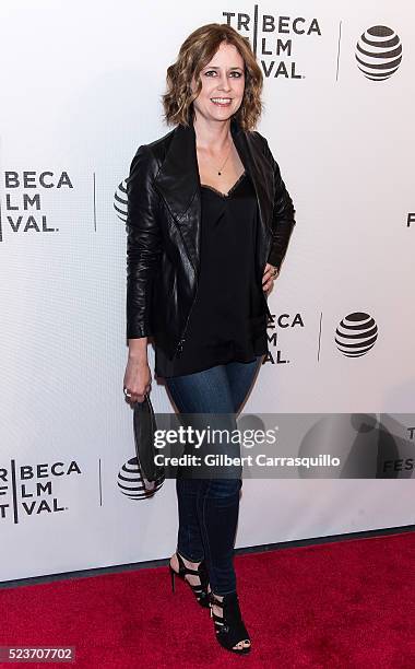 Actress Jenna Fischer attends 'Geezer' World Premiere during 2016 Tribeca Film Festival at Festival Hub on April 23, 2016 in New York City.