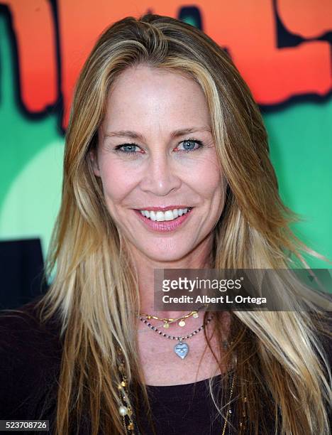 Actress Kathleen Kinmont attends the 2016 Monsterpalooza Horror Convention held at Pasadena Convention Center on April 23, 2016 in Pasadena,...