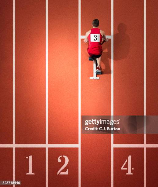 starting block - starting line stock pictures, royalty-free photos & images