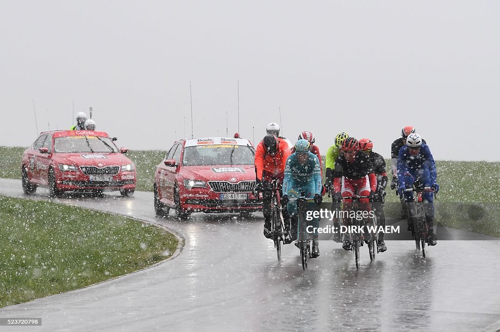 CYCLING-LIEGE-BASTOGNE-LIEGE