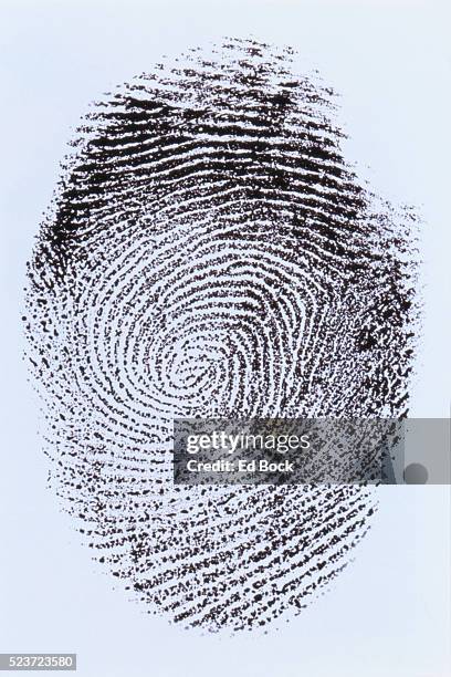 fingerprint - fingerprint fotografías e imágenes de stock