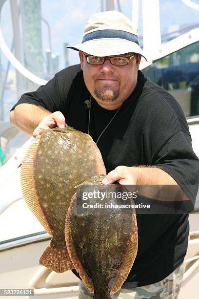 gone fishing... - flounder stock pictures, royalty-free photos & images