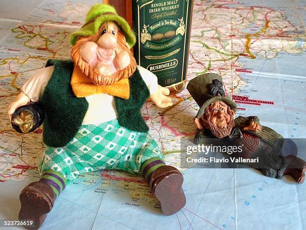 saint patrick's day - drunk leprechaun stock pictures, royalty-free photos & images