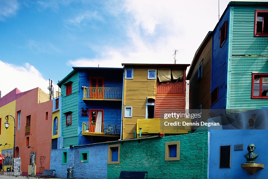 Colorful Apartments on Caminito Street
