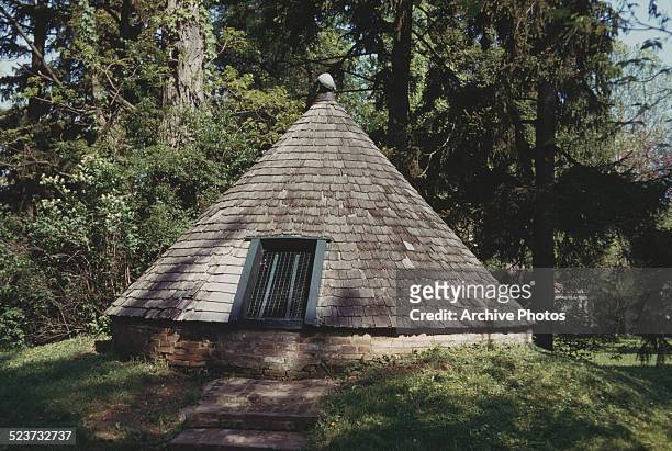 An ice house at Ashland, the Henry Clay estate in Lexington, Kentucky, May 1958.