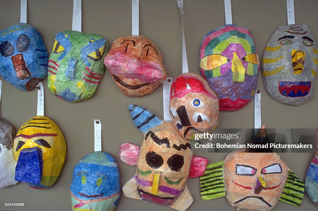 Children's Papier Mache Masks
