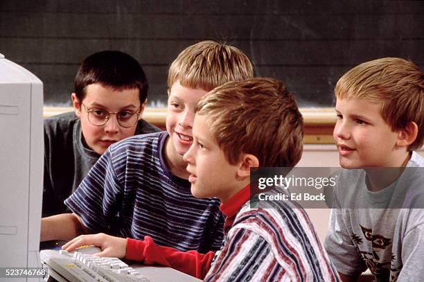 Group Photo In Computer 194 Computer Room Setup Stock Photos, High-Res Pictures, and Images ...