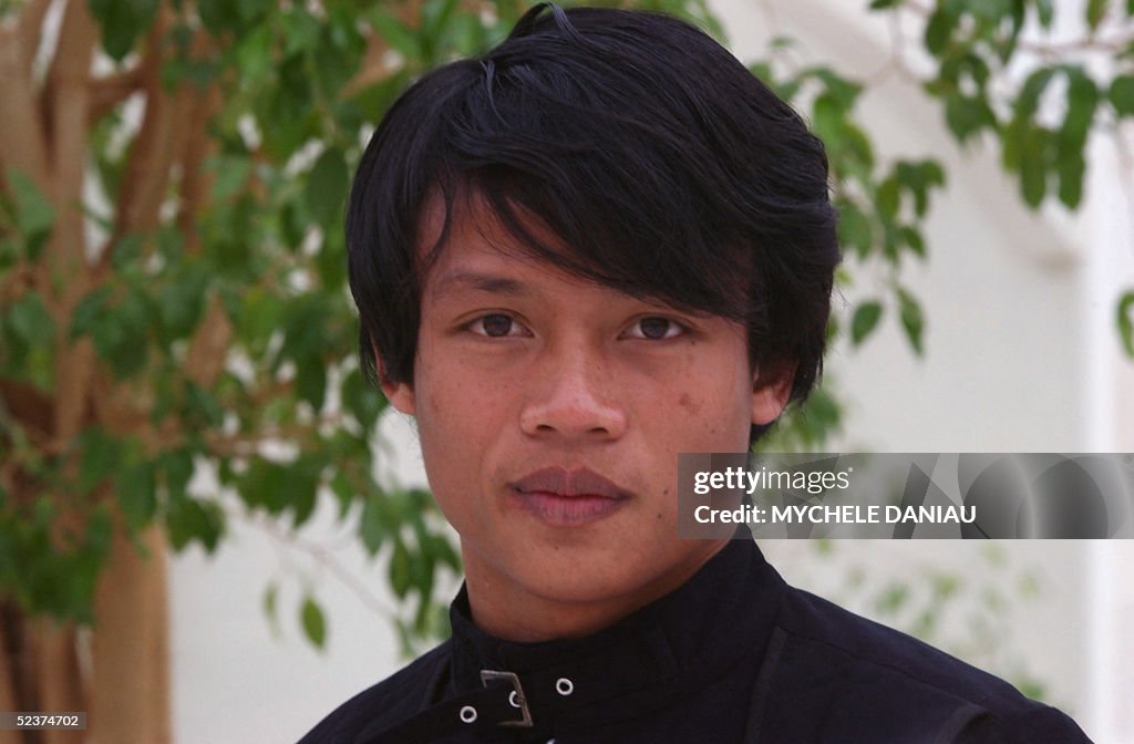 Thai actor Dan Chupong poses 11 March 2005 before the screening of... News Photo Getty Images