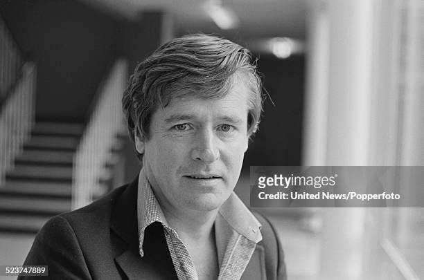 English actor William Roache who plays the character of Ken Barlow in the long running television soap opera Coronation Street, posed on 12th October...