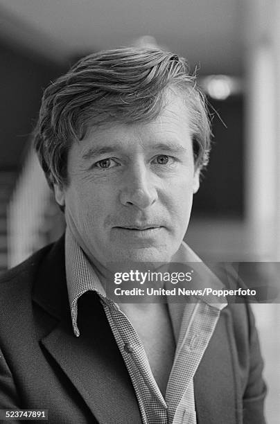 English actor William Roache who plays the character of Ken Barlow in the long running television soap opera Coronation Street, posed on 12th October...