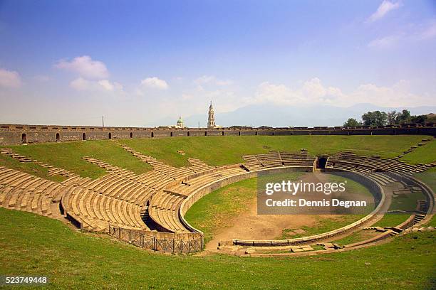 outdoor amphitheater - pompei ストックフォトと画像