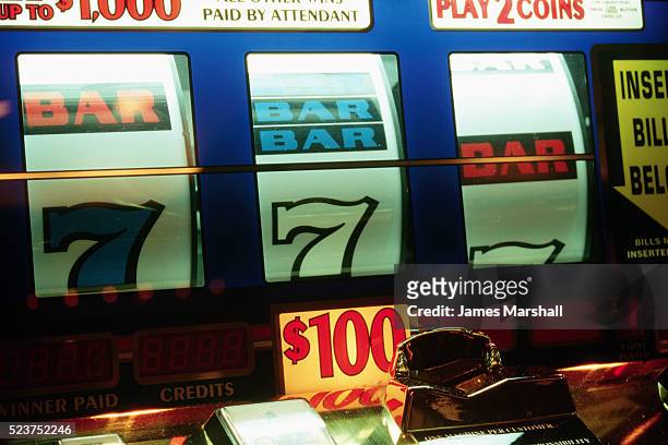 Near Miss on $100 Slot Machine