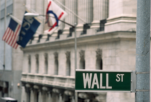 Wall Street sign