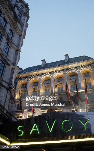 Savoy Hotel in London