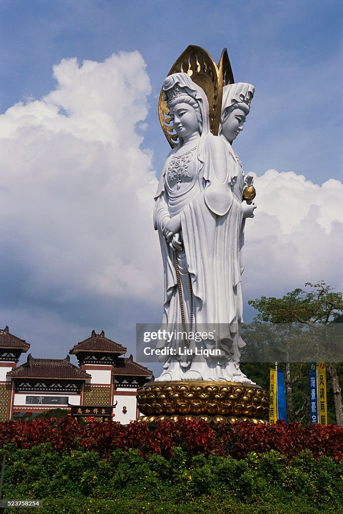 Avalokiteshvara Statue at Nanshan Temple