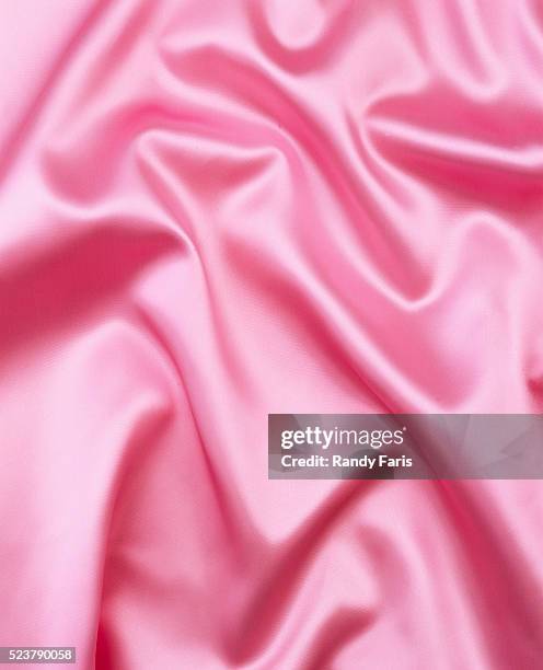 pink satin sheet - satin - fotografias e filmes do acervo