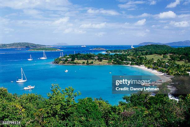 caneel bay - us virgin islands stock pictures, royalty-free photos & images