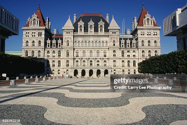 new york state capitol - new york state government stock pictures, royalty-free photos & images