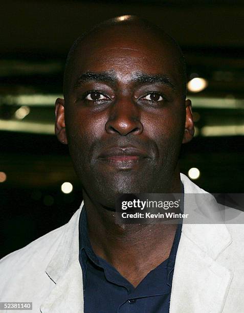 Actor Michael Jace arrives at the 4th season premiere screening of FX's "The Shield" at the Pacific Design Center on March 12, 2005 in West...