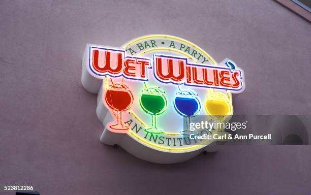 wet willie's bar sign - shreveport bildbanksfoton och bilder