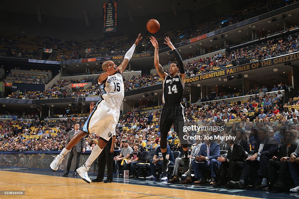 San Antonio Spurs v Memphis Grizzlies- Game Four