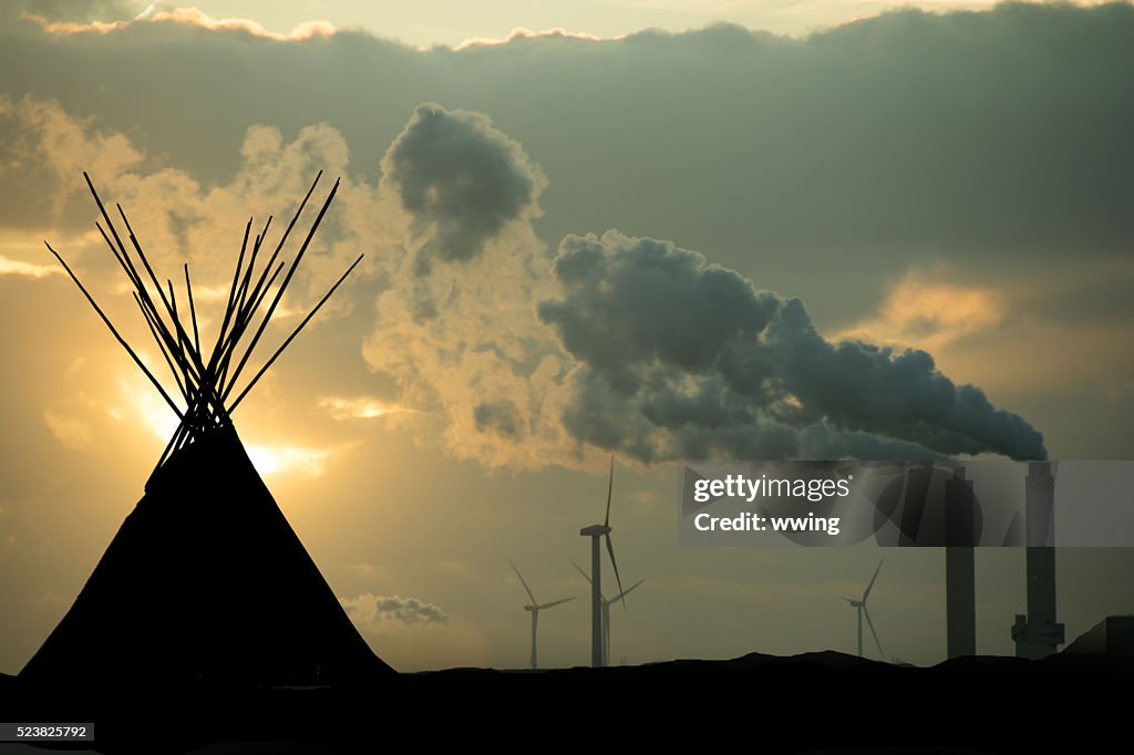 Indian sacred grounds violated by industry and technology