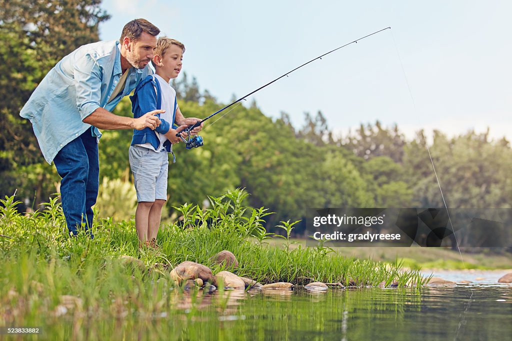 Fishing runs in the family