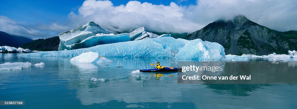 Sea Kayaking Along Kenai Peninsula