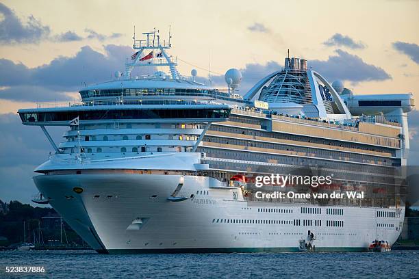 golden princess cruise ship - princess cruises stock pictures, royalty-free photos & images