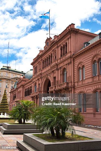 la casa rosada buenos aires - casa rosada imagens e fotografias de stock