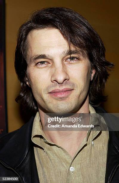 Olivier Martinez arrives at a screening of "Don't Move" on March 13, 2005 at the Clarity Screening Room in Beverly Hills, California.