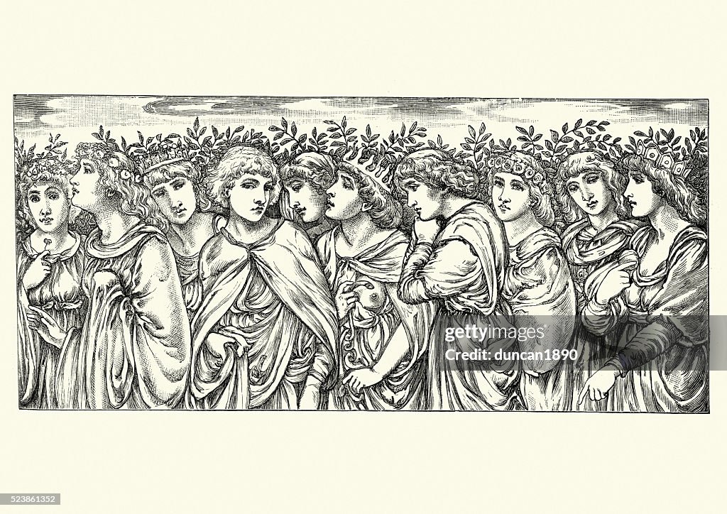 Pre-Raphaelite Queens