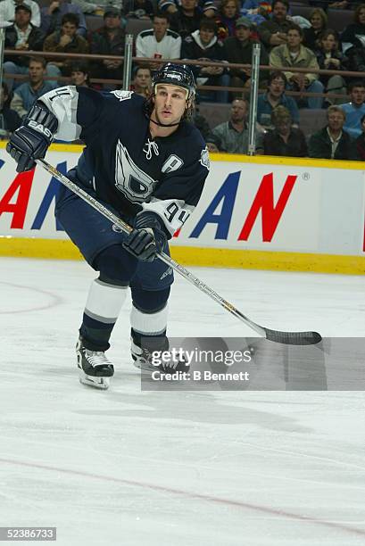 Player Ryan Smyth of the Edmonton Oilers.