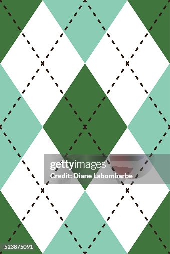 Seamless Retro Argyle Repeating Pattern Seamless Retro Argyle Repeating Pattern