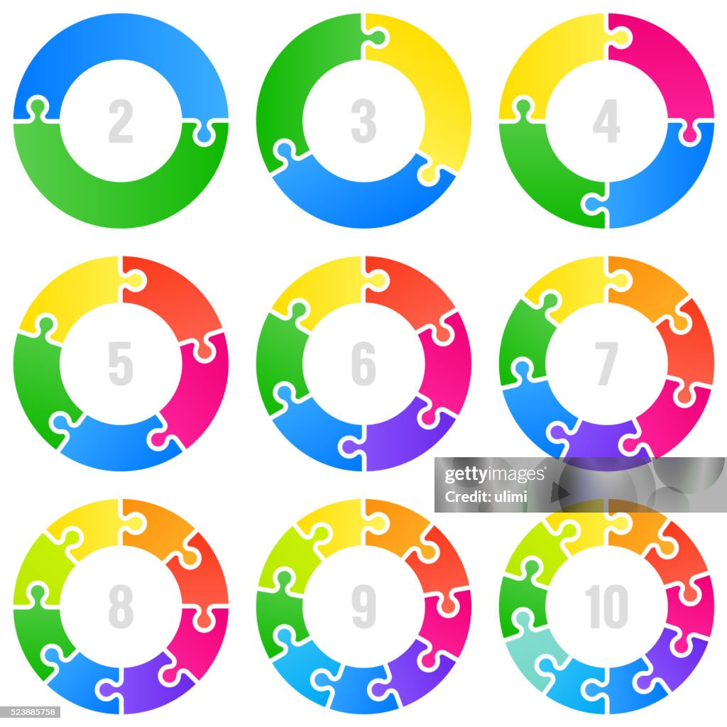 Circle infographic