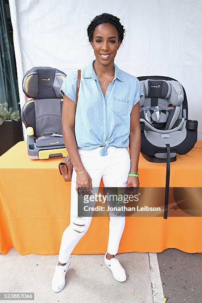 Singer Kelly Rowland attends Safe Kids Day 2016 presented by Nationwide at Smashbox Studios on April 24, 2016 in Los Angeles, California.