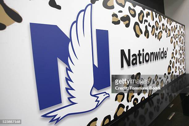 Nationwide signage at Safe Kids Day 2016 presented by Nationwide at Smashbox Studios on April 24, 2016 in Los Angeles, California.