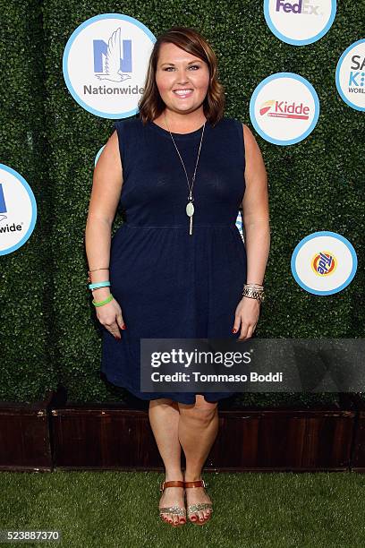 Jessica Byrd from Kidde Fire Safety attends Safe Kids Day 2016 presented by Nationwide at Smashbox Studios on April 24, 2016 in Los Angeles,...