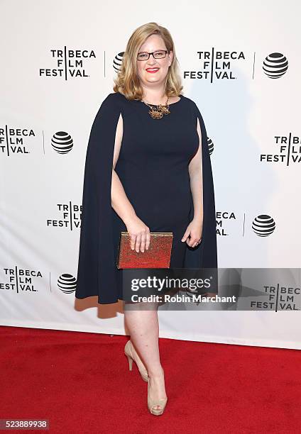 Line producer B.D. Gunnell attends "Almost Paris" Premiere - 2016 Tribeca Film Festival at Chelsea Bow Tie Cinemas on April 24, 2016 in New York City.