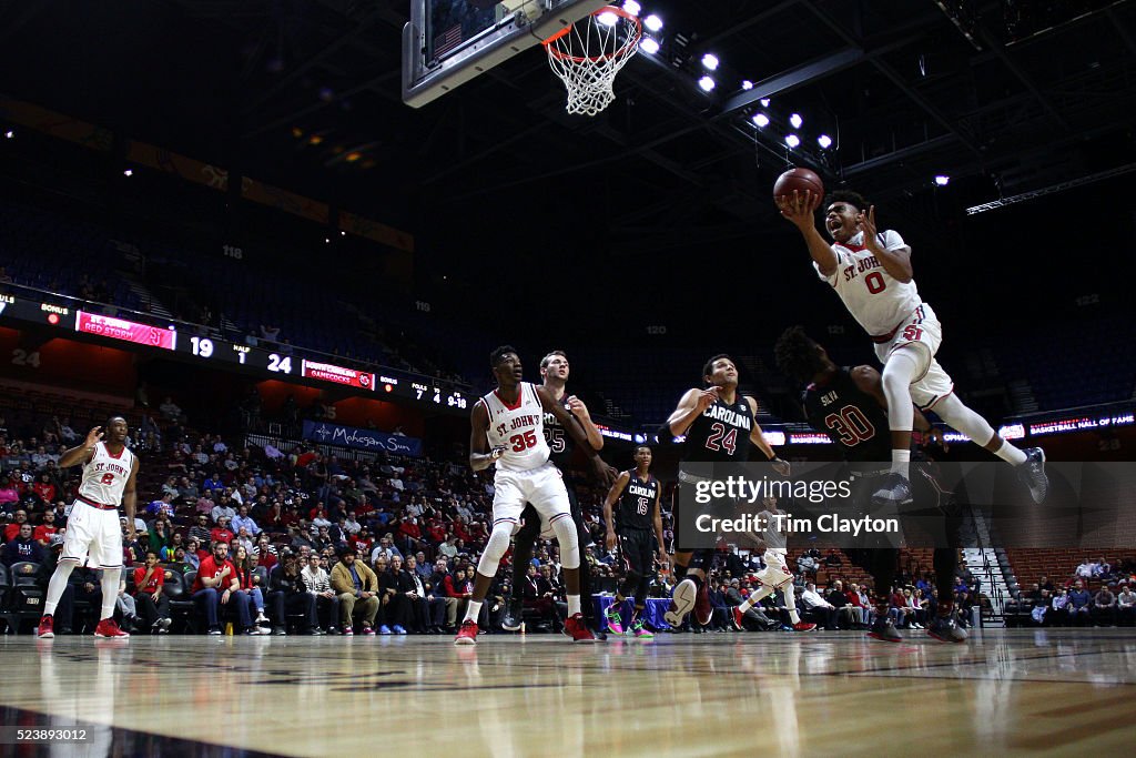 St. John's vs South Carolina College Basketball