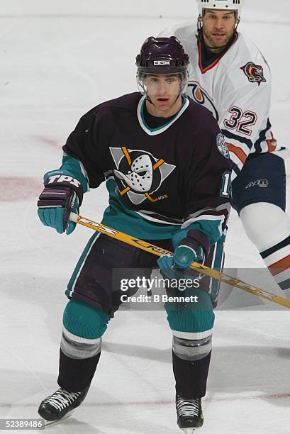 Player Andy Mcdonald of the Anaheim Mighty Ducks.